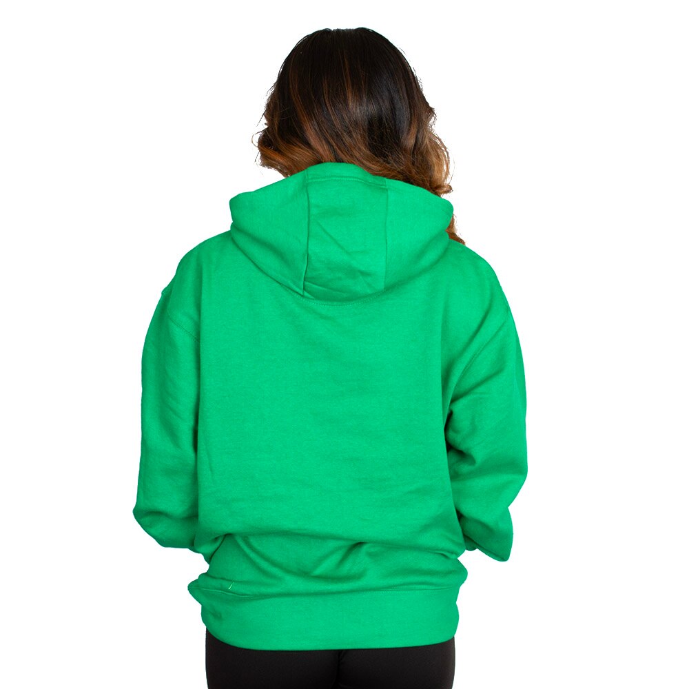 Ducks Spirit, Blue 84, Green, Hoodie, Cotton Blend, Women, Hello Kitty, Pullover, Sweatshirt, 964236